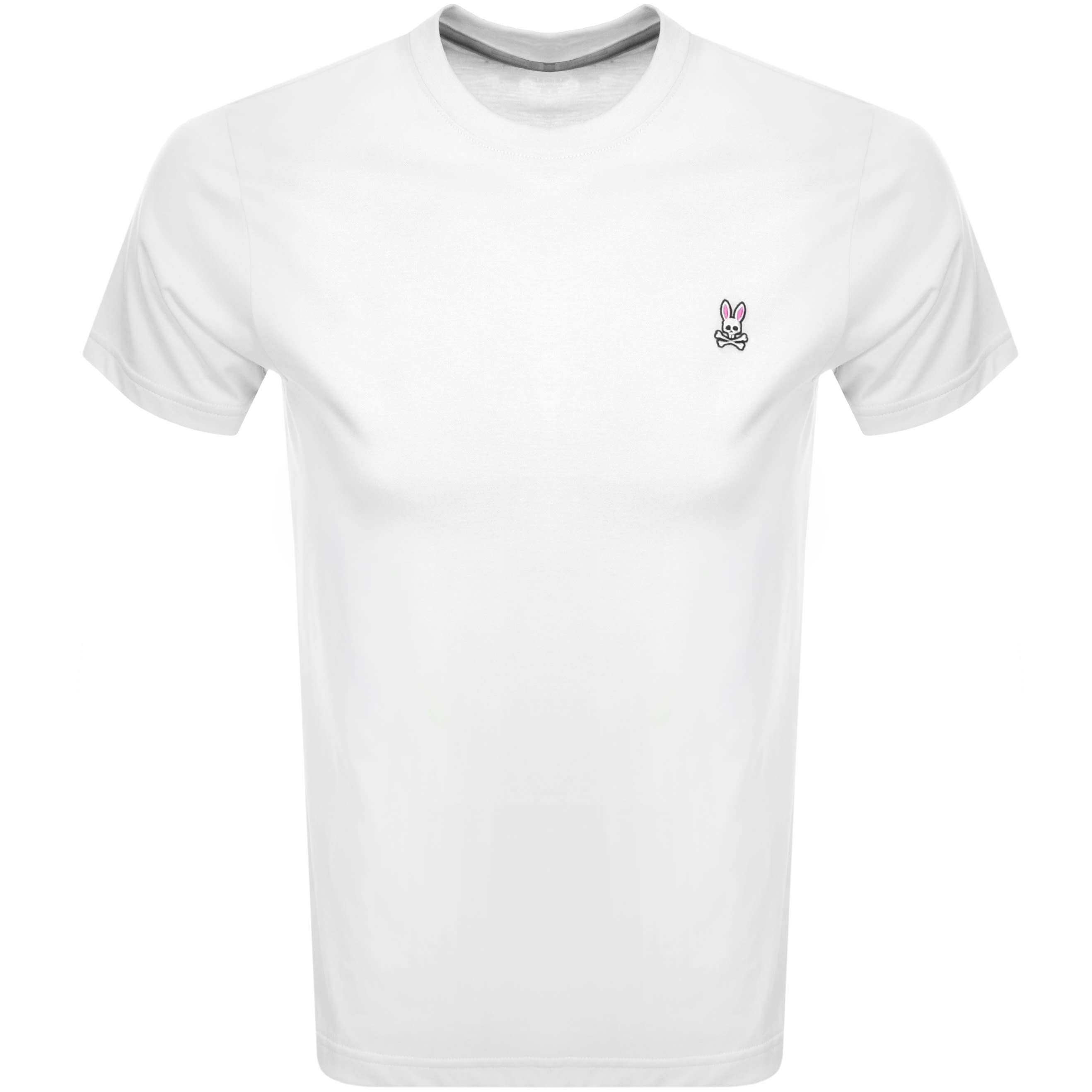 Alternative Image for ProductPsycho Bunny Classic Crew Neck T Shirt White1
